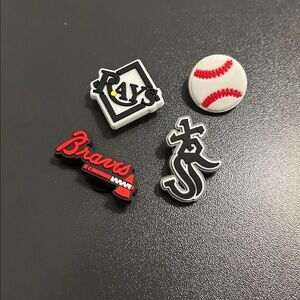 🧡💫 “Rival Teams” baseball Themed Croc Charms